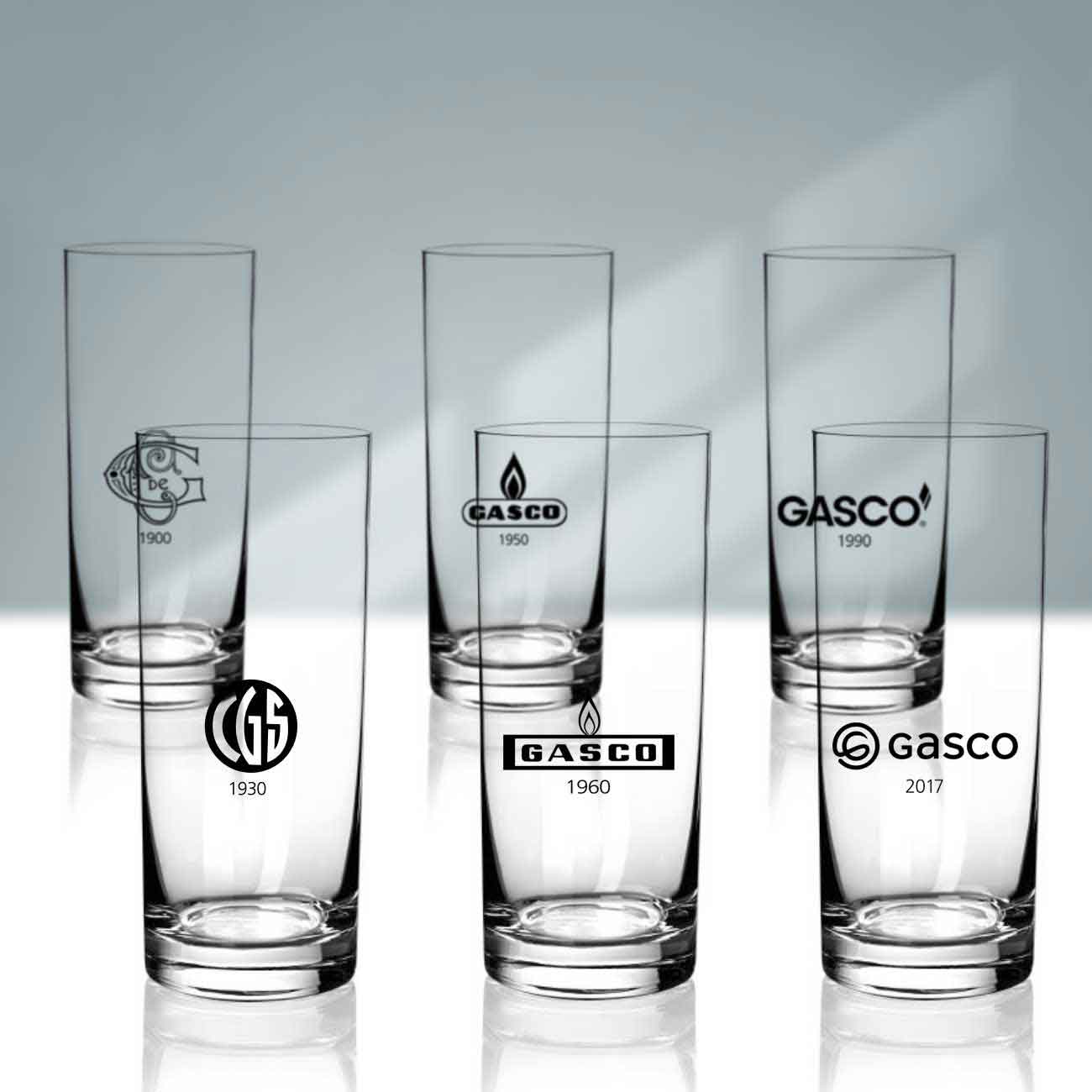 Vasos corporativos para Gasco